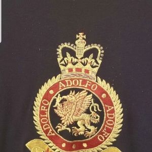 Sold. Adolfo crested Embroided top. Sold